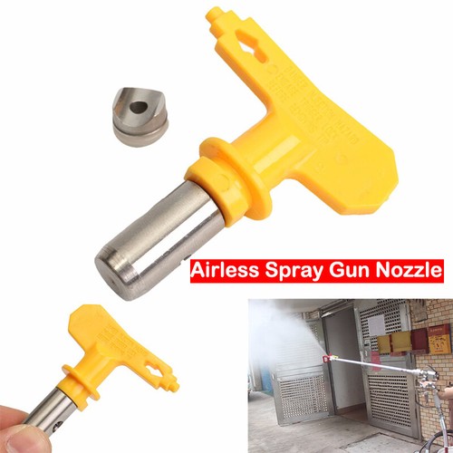 Airless spray gun - spray, nozzle