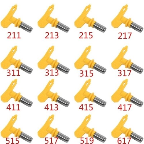Airless spray gun tips - gun, nozzle