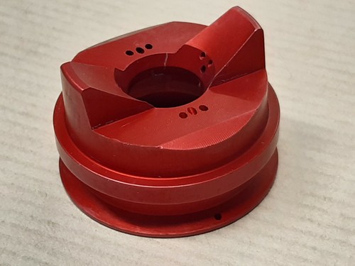 Red air cap nozzle for - cap,