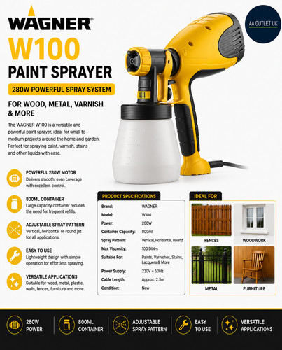 Wagner w100 paint - w100,