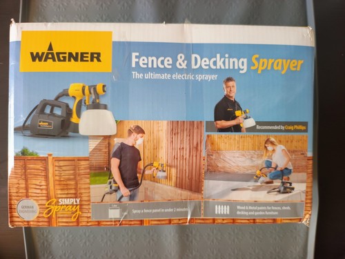Wagner fence decking sprayer - decking,